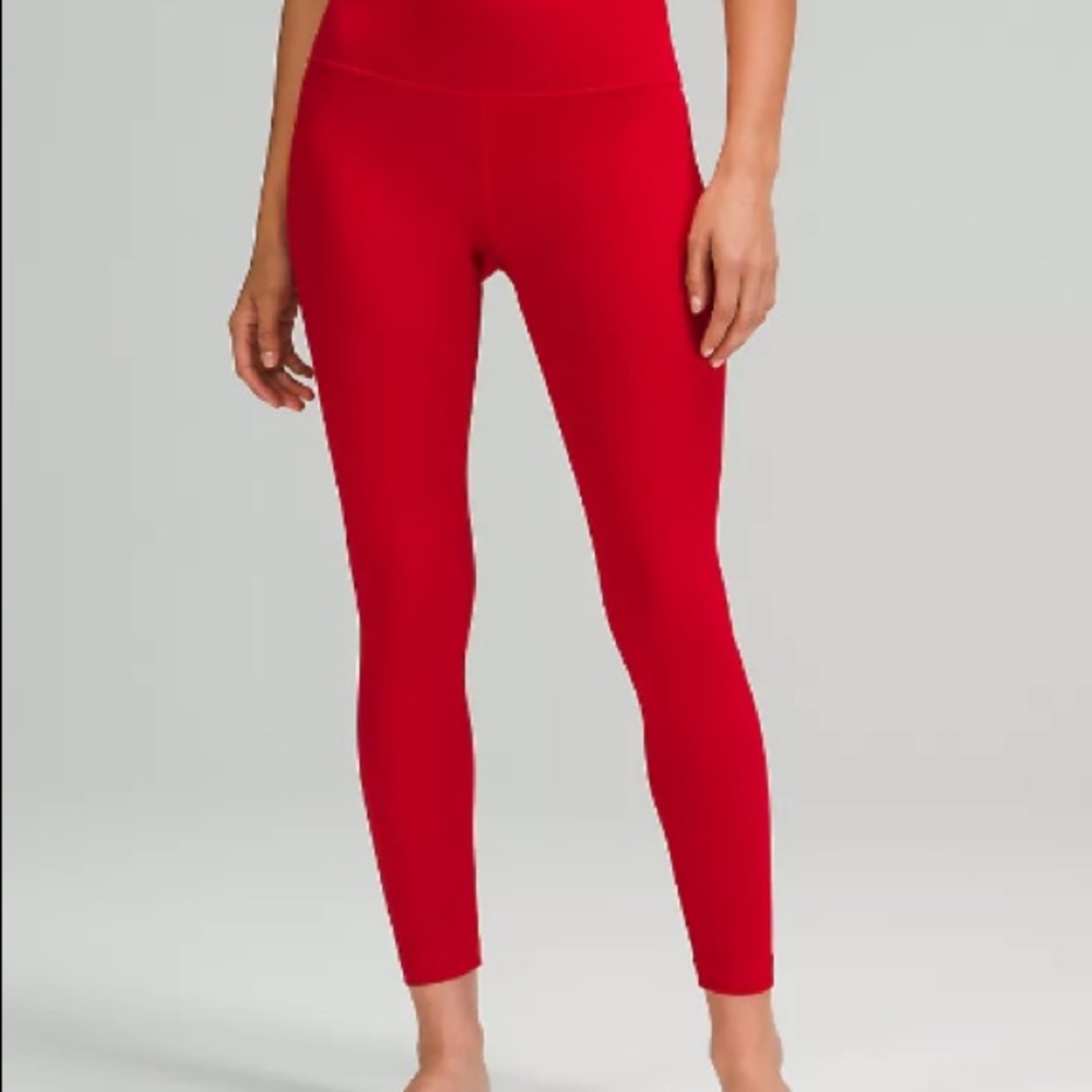 Lululemon women’s yoga high rise align pants 25”